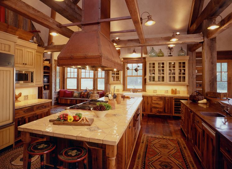 Ranch style kitchen design