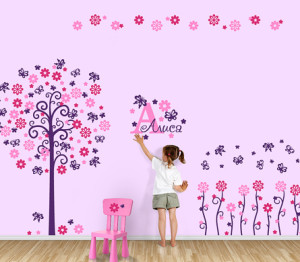 Идеи декора стен в детской комнате, фото № 16