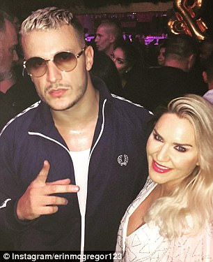 Erin partying with DJ Snake