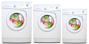 Washing machine sizes