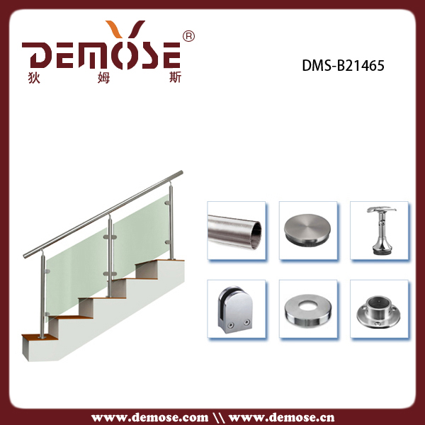 glass stair railing pillars interior with  design