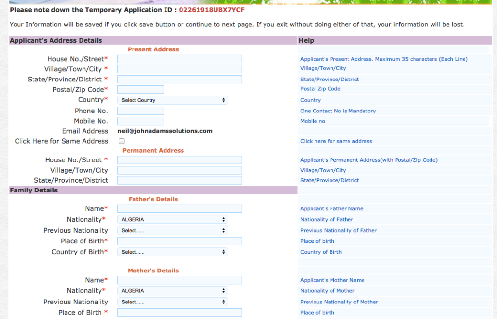 Page 3 General Visa