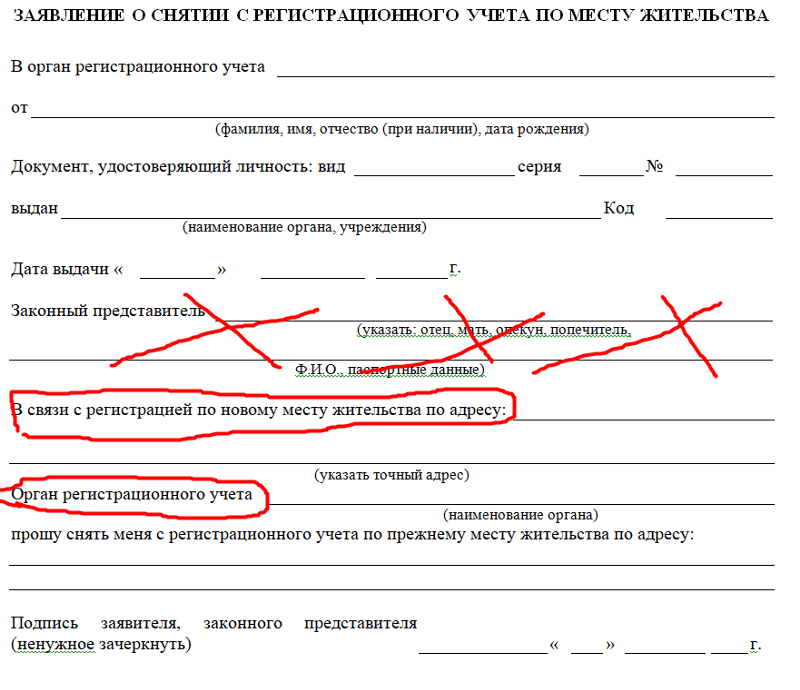 Где снять с регистрационного учета. Заявление на регистрационный учет. Документы для прописки человека. Снятие с регистрационного учета. Пример заявления на снятие с регистрационного учета.