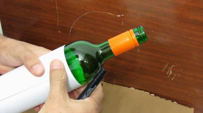 Как разрезать стеклянную бутылку
