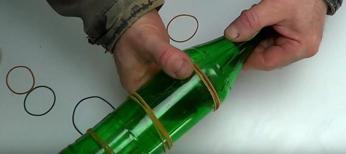 Как разрезать бутылку пополам вдоль