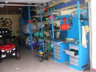 Стеллажи для гаража: виды конструкций для хранения