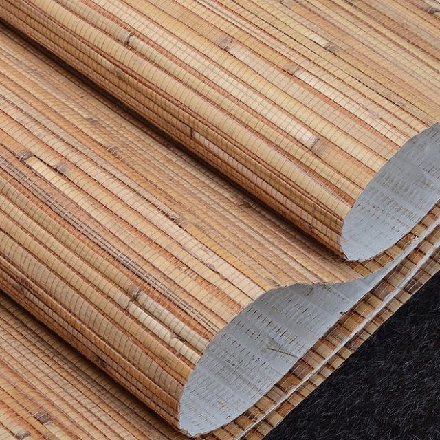 Очень необычные обои из бамбуковых волокон