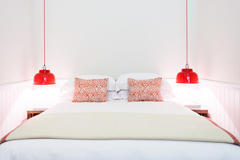 Дизайн узкой спальни - Цветовые решения