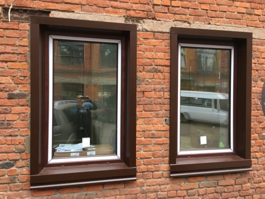 откосы на окна наружные металл