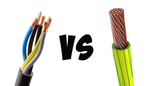 Отличие провода от кабеля
