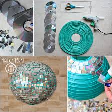 Glitter Disco Ball- Craft Tutorial Beautiful & Simple DIY Home Decoration Step by Step Tutorials